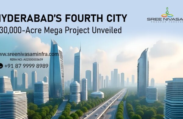 future city hyderabad map telangana 4th city Hyderabad map location